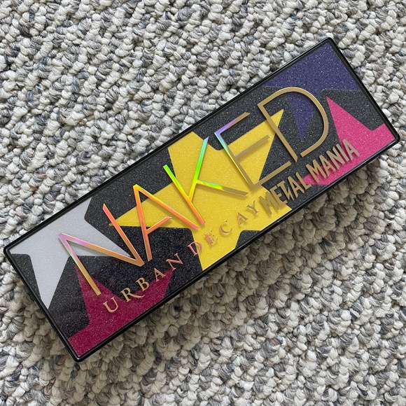 Urban Decay Makeup Naked Metal Mania Metallic Eyeshadow Palette
